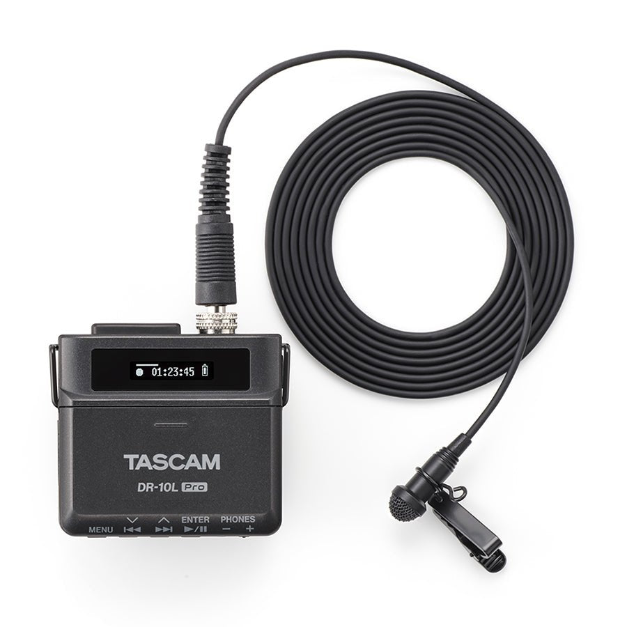 Tascam DR10L PRO - Grabador a 32bits (incluye lavalier) - https://www.cromaonline.cl/