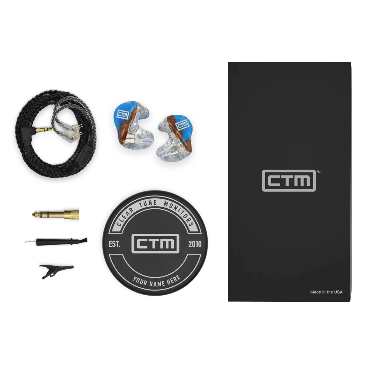CTM CT300 pro - Audífonos In Ear Custom de 3 drivers - https://www.cromaonline.cl/