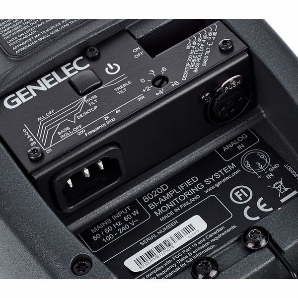 Genelec 8020 D - Monitor de estudio 4 1/8" 50 Watt (PRE-ORDER)!!! - https://www.cromaonline.cl/