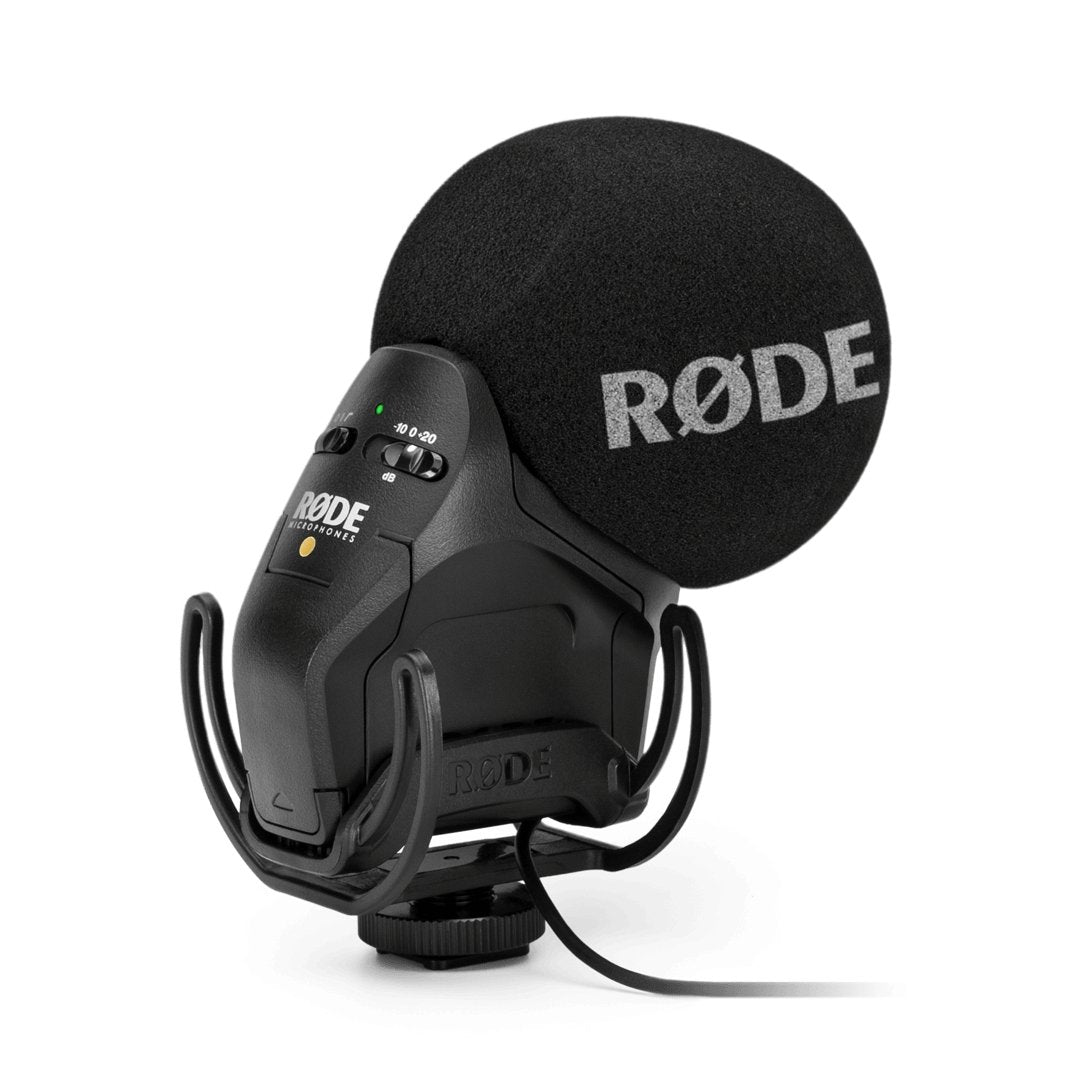 Rode Stereo Videomic Pro - Micrófono stéreo para cámara - https://www.cromaonline.cl/